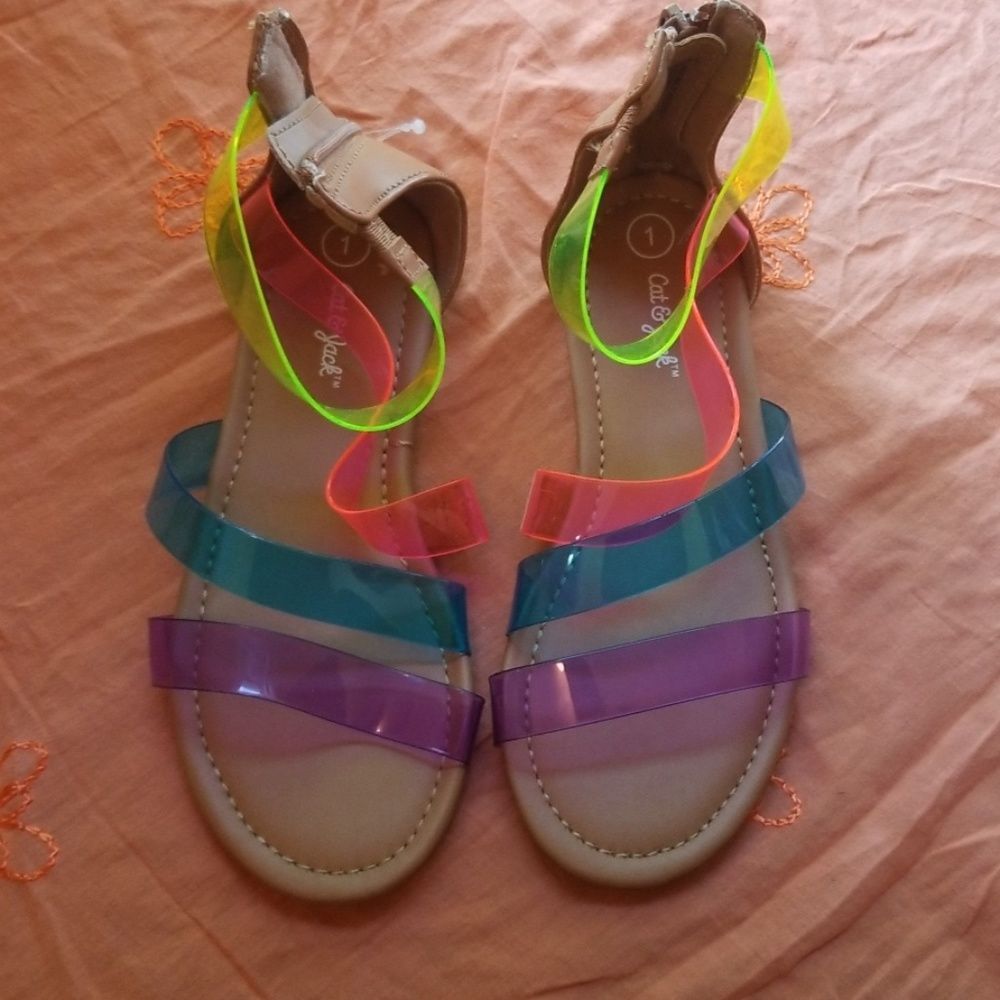 cat and Jack kid sandals